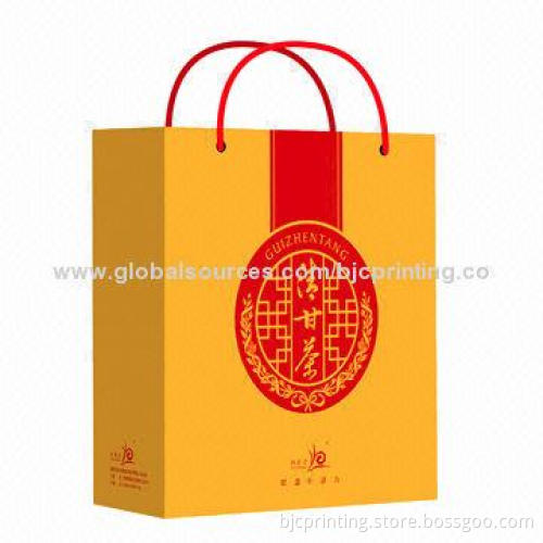Color Paper Gift Bag Printing Service